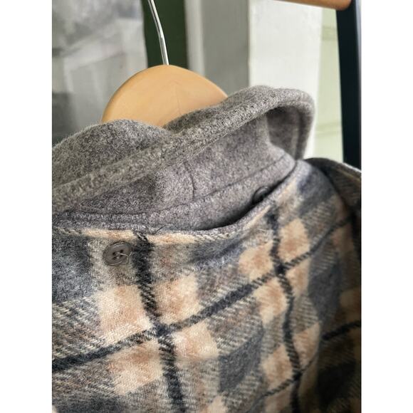 Vintage Sears Fashions 100% Gray Wool Coat Size XS/S - Picture 4 of 10